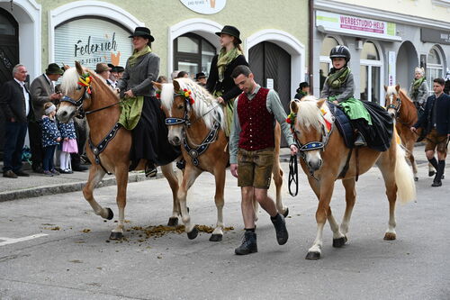 Aufstellung der Gruppen und Reiter Foto 02