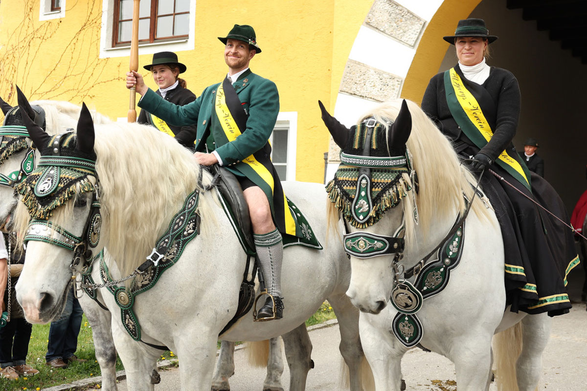Georgiritt in Stein an der Traun 